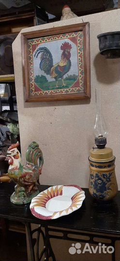 Петух и блюдо