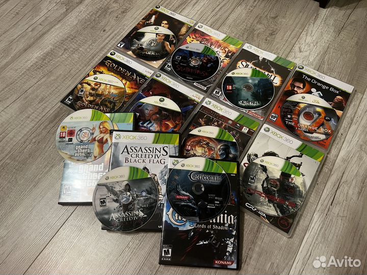 Диски для прошитого xbox 360 На фото не все