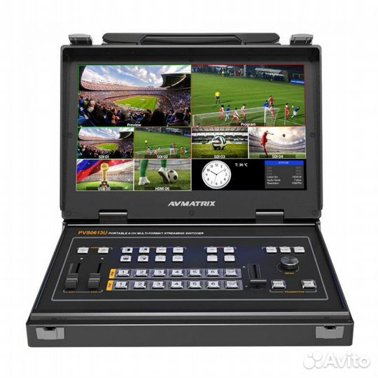 Видеомикшер avmatrix PVS0613 портативный 6CH SDI