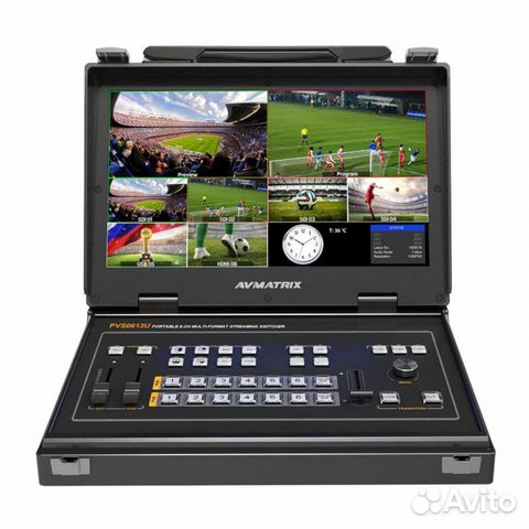 Видеомикшер avmatrix PVS0613 портативный 6CH SDI