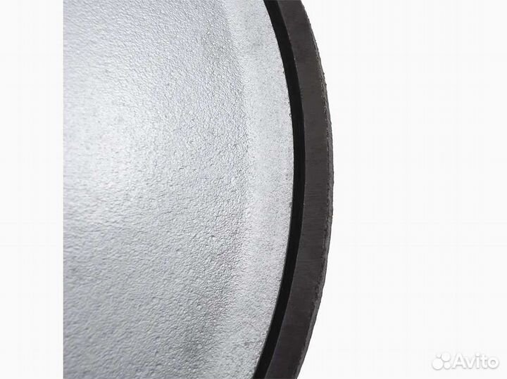 Казан чугунный 6 литров, плоское дно