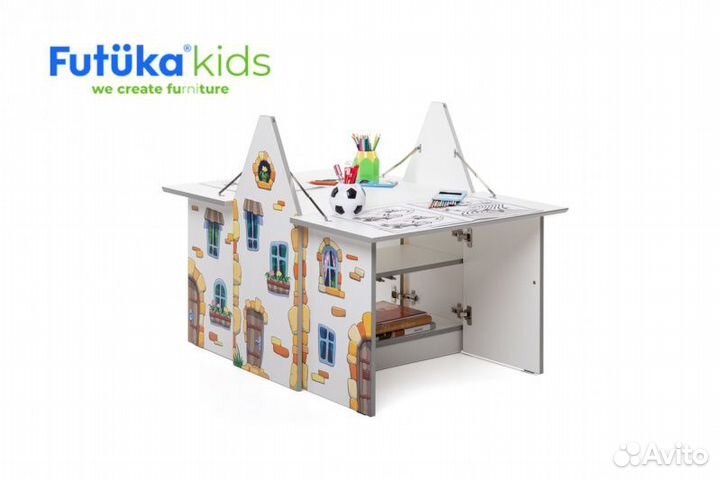 Детский стол для двоих деток