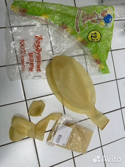 Шарики латексные прозрачные