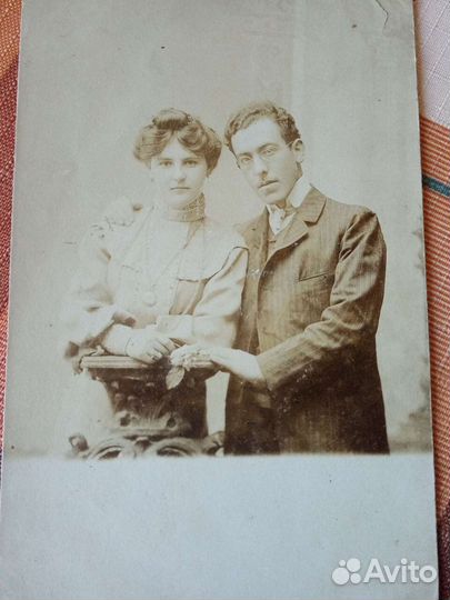 Антикварная фотооткрытка