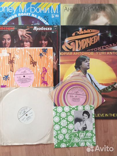 Виниловые пластинки СССР