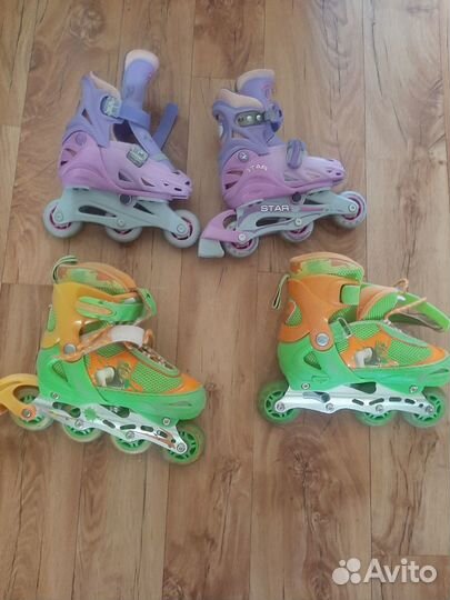 Ролики бу 2 пары