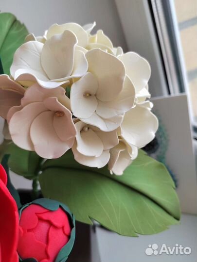 Пионы букет цветов подарок