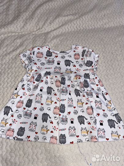 Платье для девочки 92