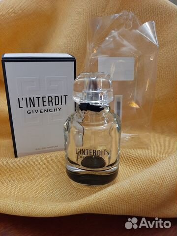 Пустой флакон от парфюма givenchy linterdit