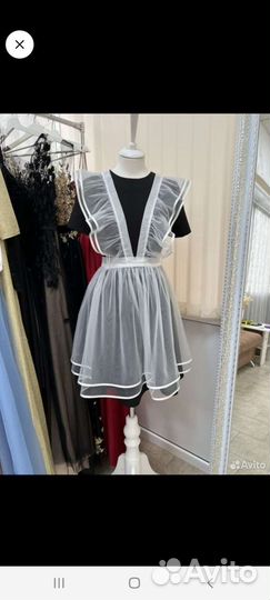 Фартук и платье на последний звонок и выпускной