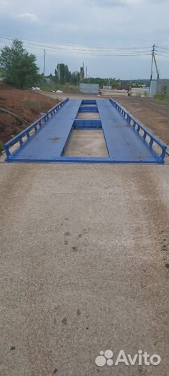 Весы автомобильные колейные 100 тонн 18 метров