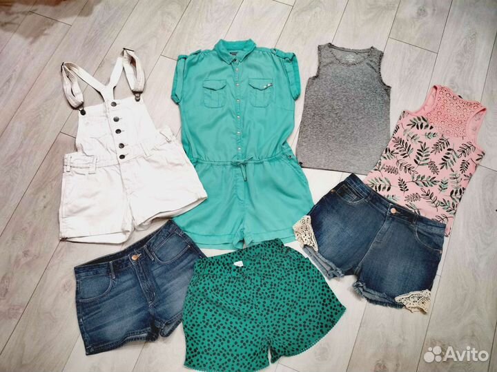 Вещи пакетом на девочку 146 152