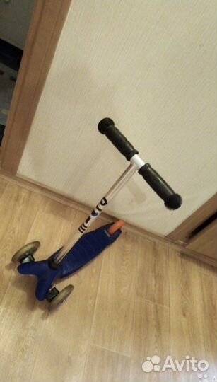 Самокат детский трехколесный micro-mini