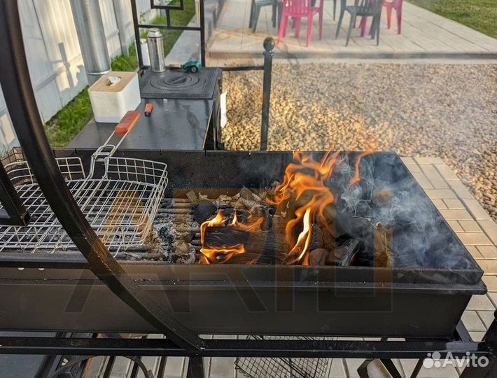 Мангалы Лофт с крышей и др. / Заводское качество