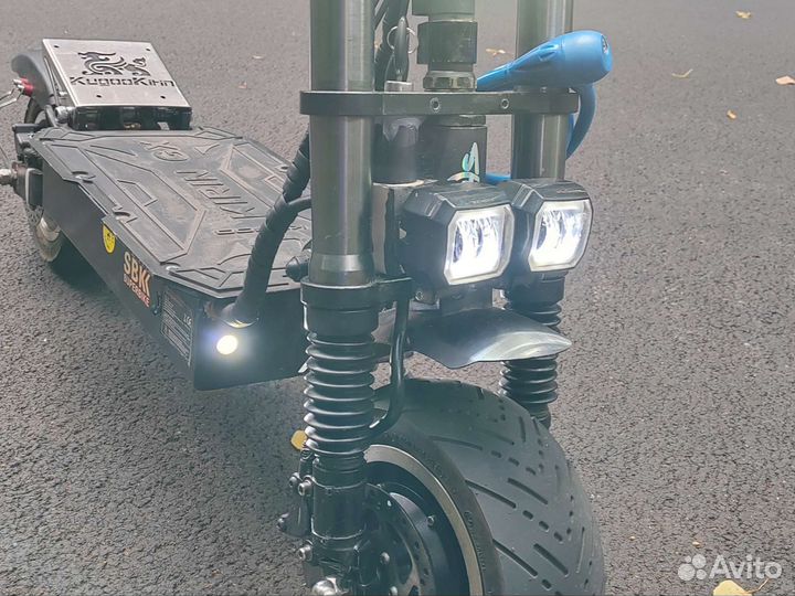 Самокат электрический Kugoo GX 5 кВт 4WD