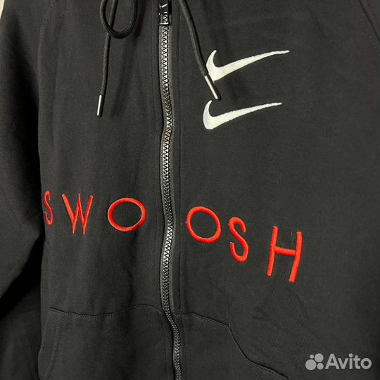 Зип худи nike swoosh (оригинальное качество)