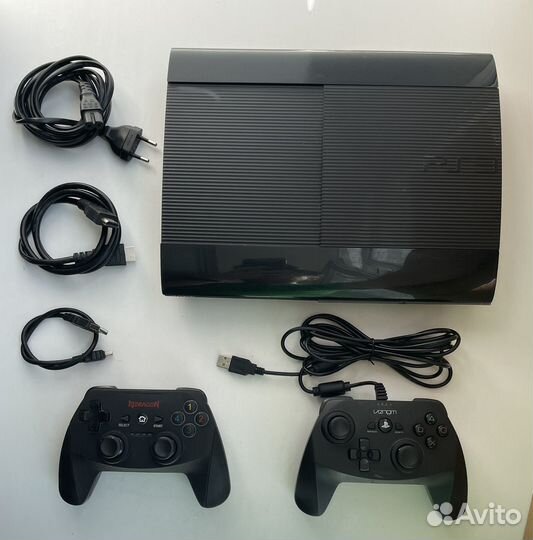 PlayStation 3 500гб + 60 игр + 2 геймпада