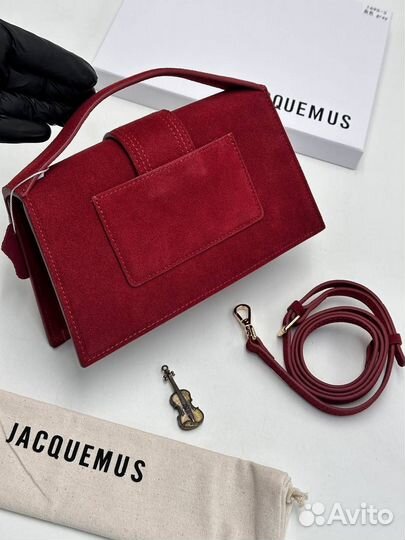 Сумка Jacquemus женская натуральная замша