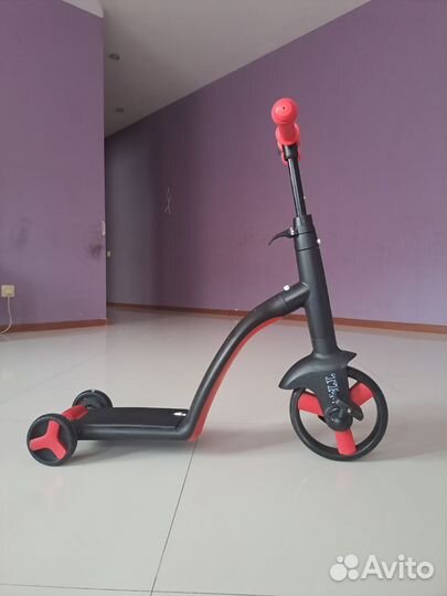 Самокат беговел 3 в 1