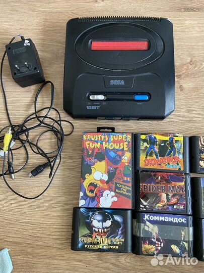 Sega с картриджами