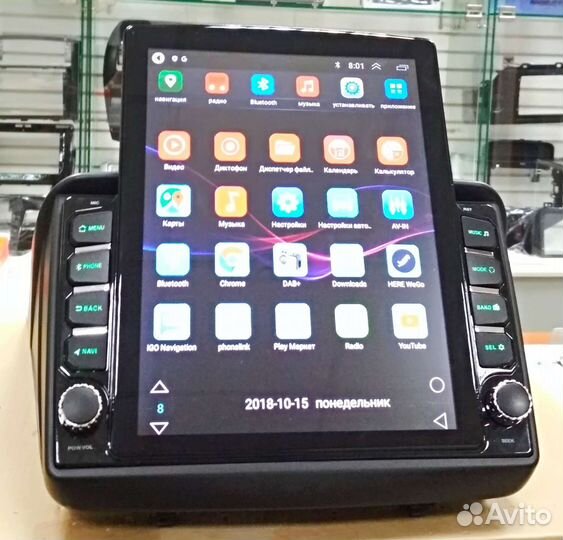 Mitsubishi l200 магнитола Android Tesla новая