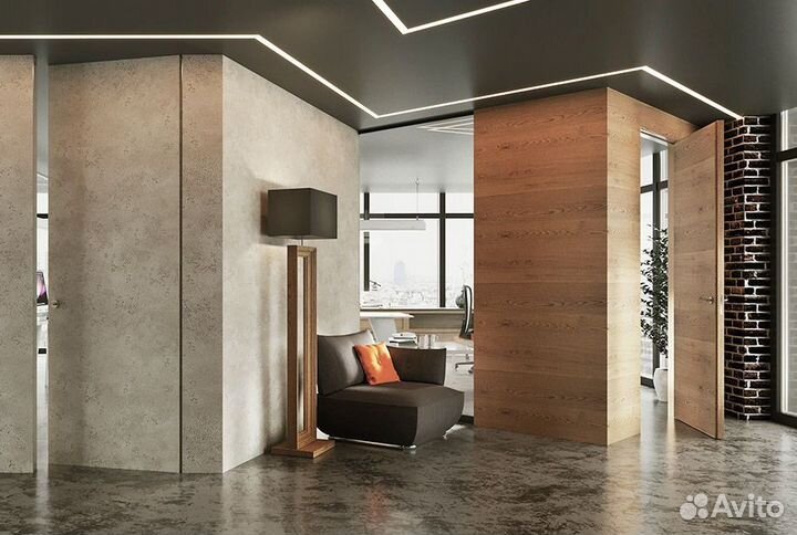 Скрытые двери из алюминиевого сплава