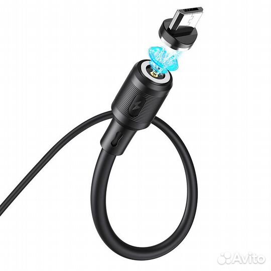 Магнитный кабель micro-Usb Hoco X52