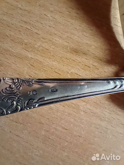 Серебряные столовые ложки 875 проба СССР