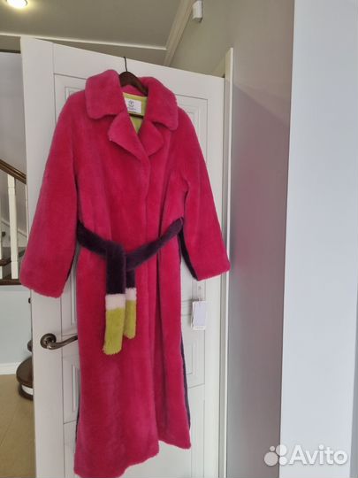 Шуба из натуральной овчины 48