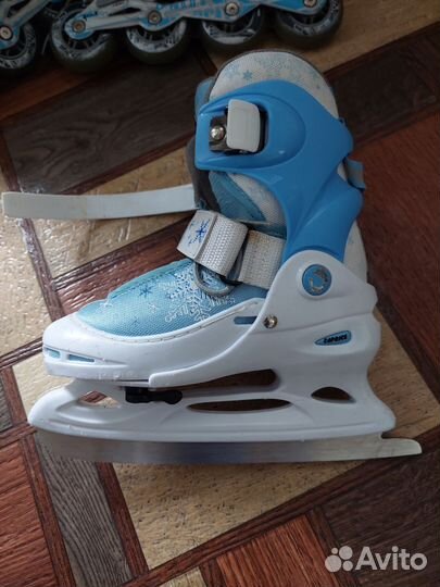 Коньки ролики лыжи