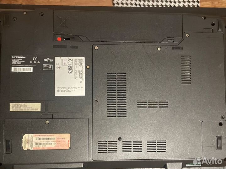 Ноутбук fujitsu ah532