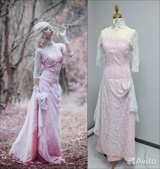 Бальное платье в стиле ар нуво