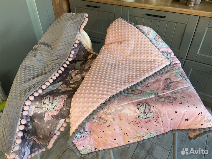 Детские одеяла, конверты