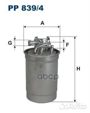 Фильтр топливный Filtron PP8394 Filtron