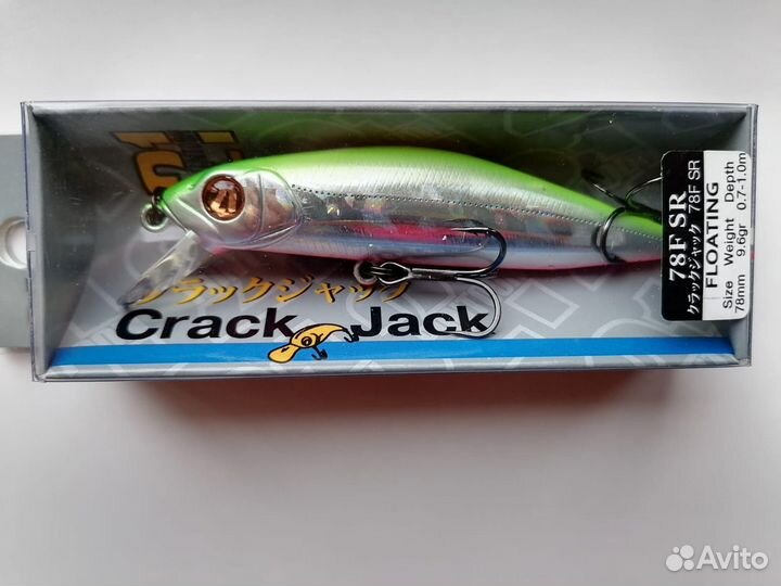 Воблер Pontoon 21 Crackjack 78F-SR