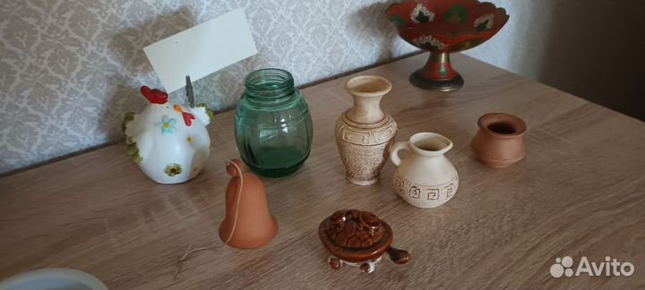 Вазочки, стопки, декоративные мелочи