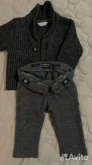 Брюки с кардиганом