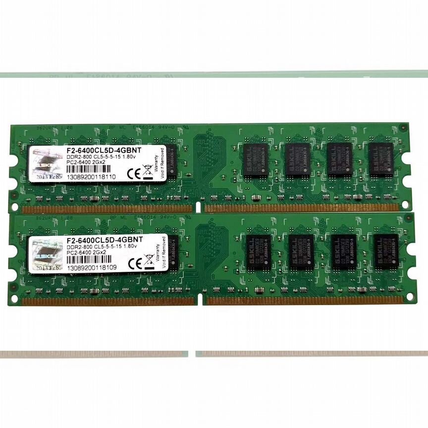 [G.SKILL] Оперативная Память F2-6400cl5d-4gbnt 4gb G.skill