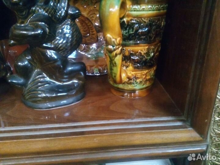 Полки книжные старые Шикарные массив Германия 1960