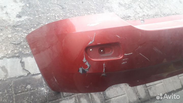 Задний бампер калина