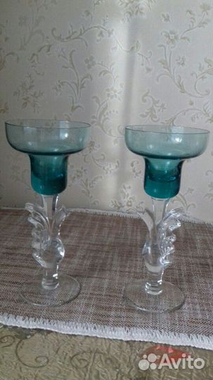 Подсвечник-фужер 