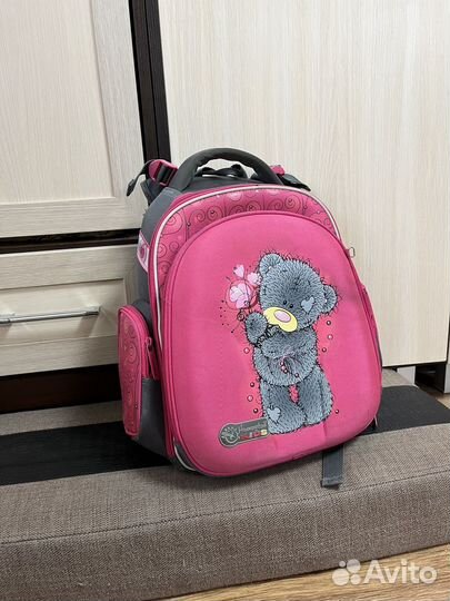 Рюкзак с ортопедической спинкой для девочки