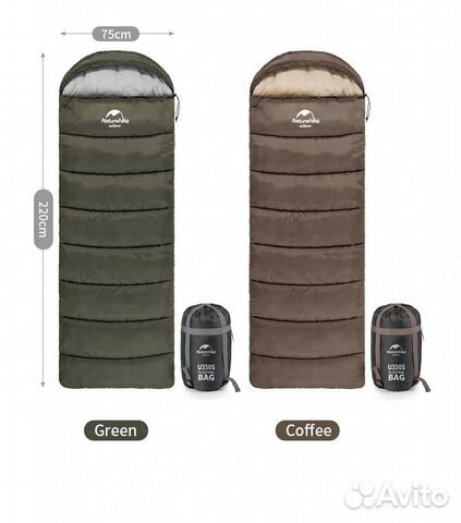 Спальный мешок NatureHike серии U