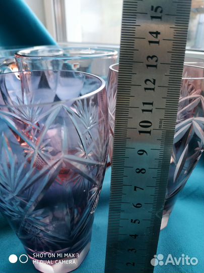 Бокалы креманки и набор стаканов с кружкой