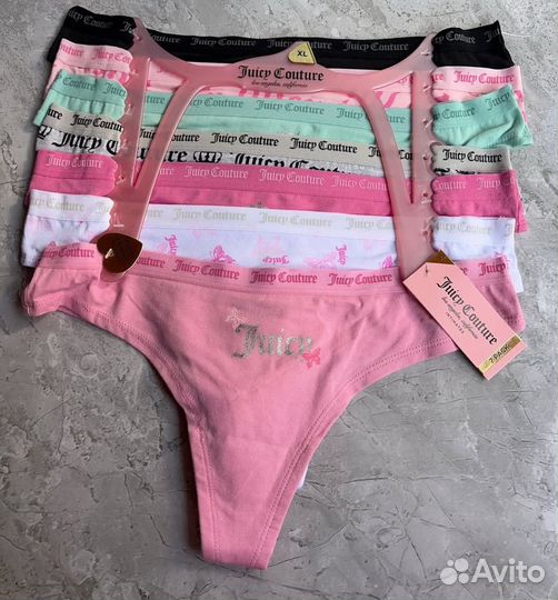 Juicy couture трусы стринги оригинал из США