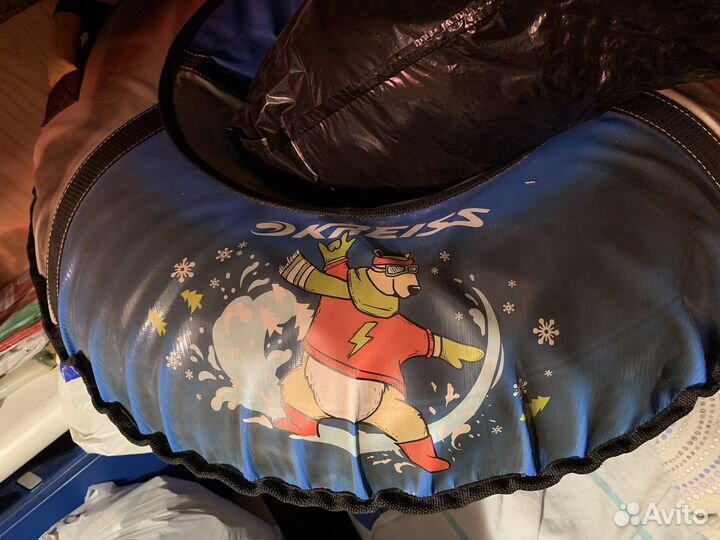 Тюбинг ватрушка 80-90 см