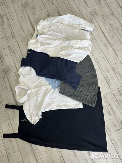 Школьная форма для девочки 146-152 синяя