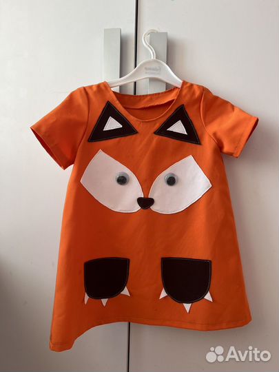 Детский костюм лисичка