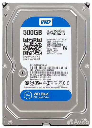 Жесткий диск 500gb
