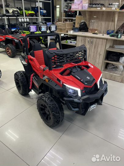 Детский электромобиль двухместный